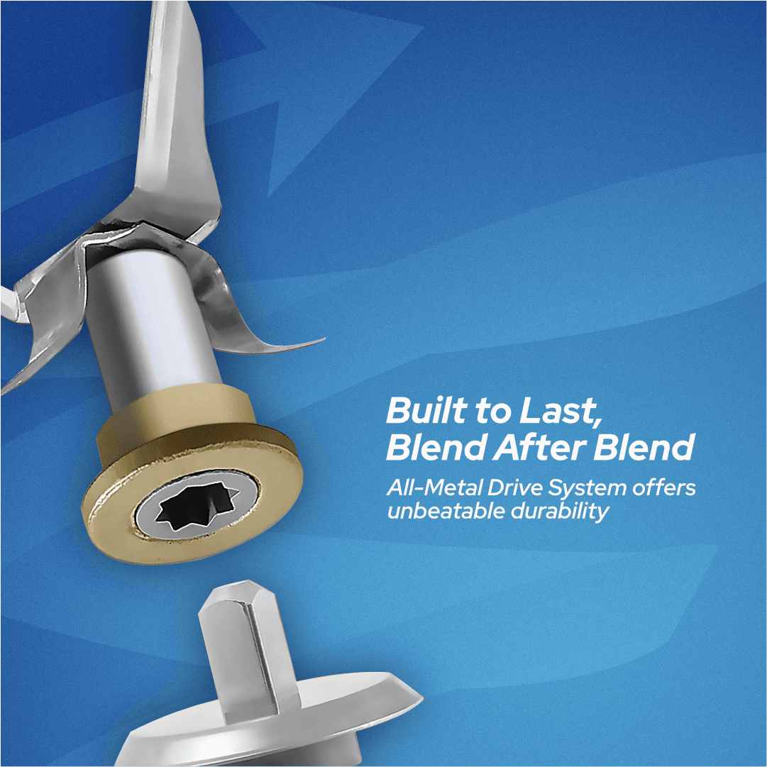 Oster 8-Speed Blender with All-Metal Driveâ„¢ System, 450 watts, Blender Shaker, Grinder, Food Chopper - Lorikeet
