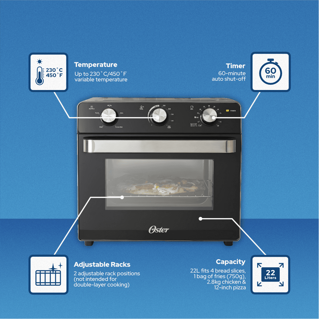 Countertop Oven with Air Fryer - Lorikeet
