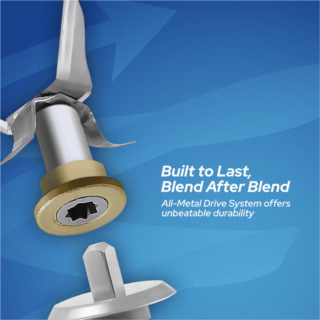 Oster Professional Series Blender with All-Metal Driveâ„¢ System, 600 watts, Blender Shaker, Grinder, Food Chopper - Lorikeet