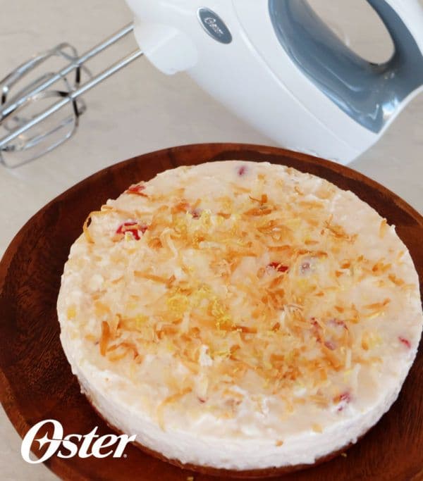 No-bake Fruit Salad Pie